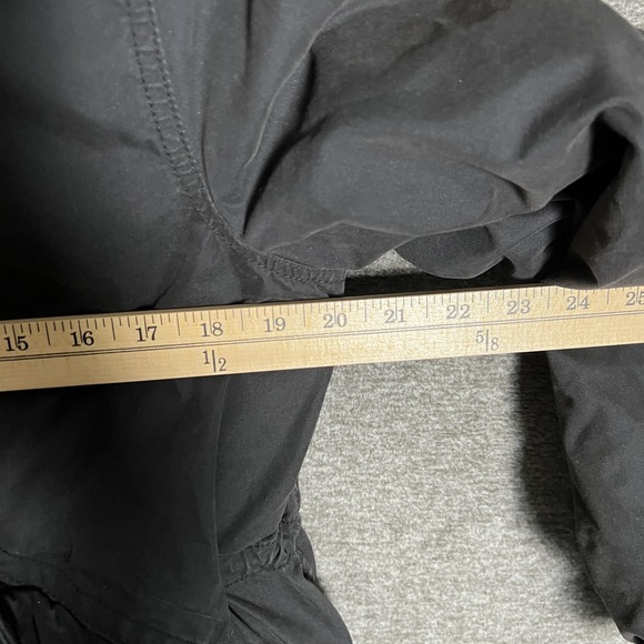 TNA Coat Womens Medium Black Britannia Parka‎ Military Removable Liner Hooded - Picture 3 of 7